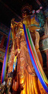 biggest wooden Buddha