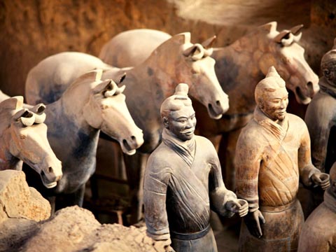 Terra Cotta Warriors and Horses